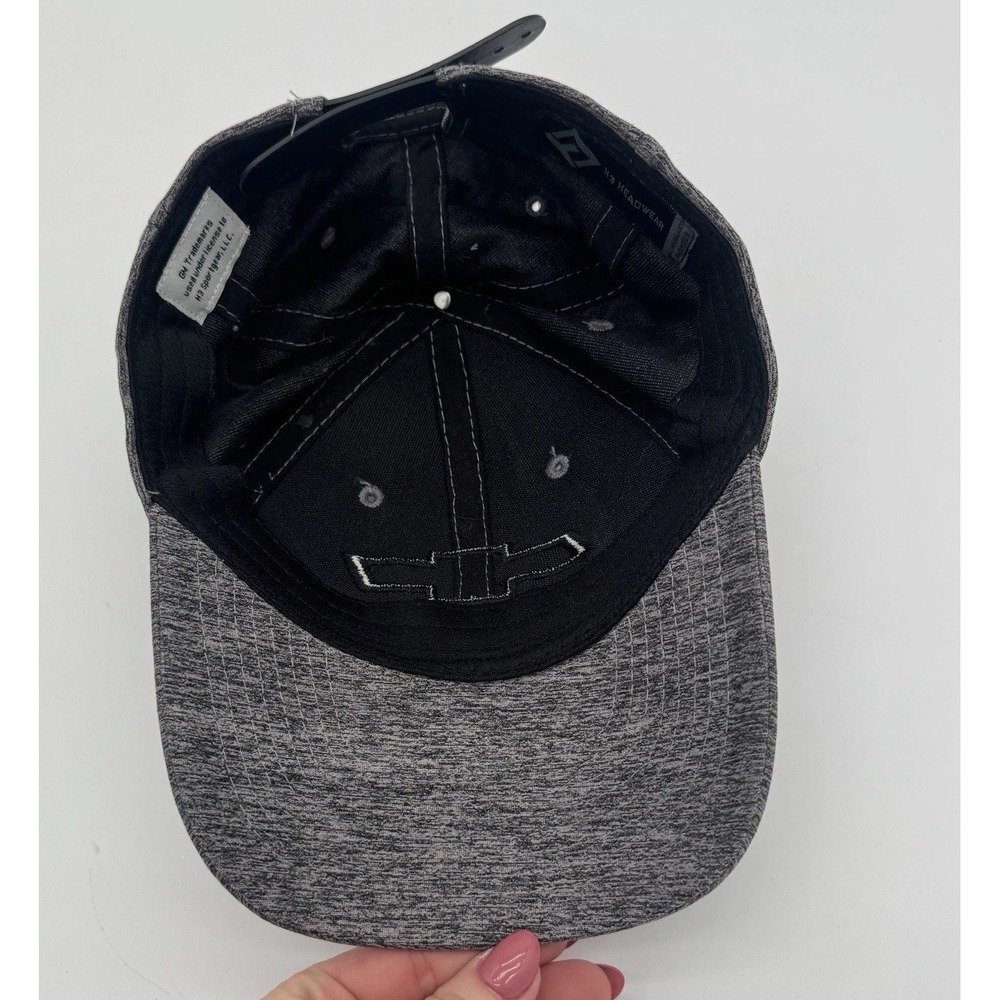 Chevrolet Bowtie Heather Gray Adjustable‎ Dad Hat Chevy Logo Casual Cap - Picture 6 of 9